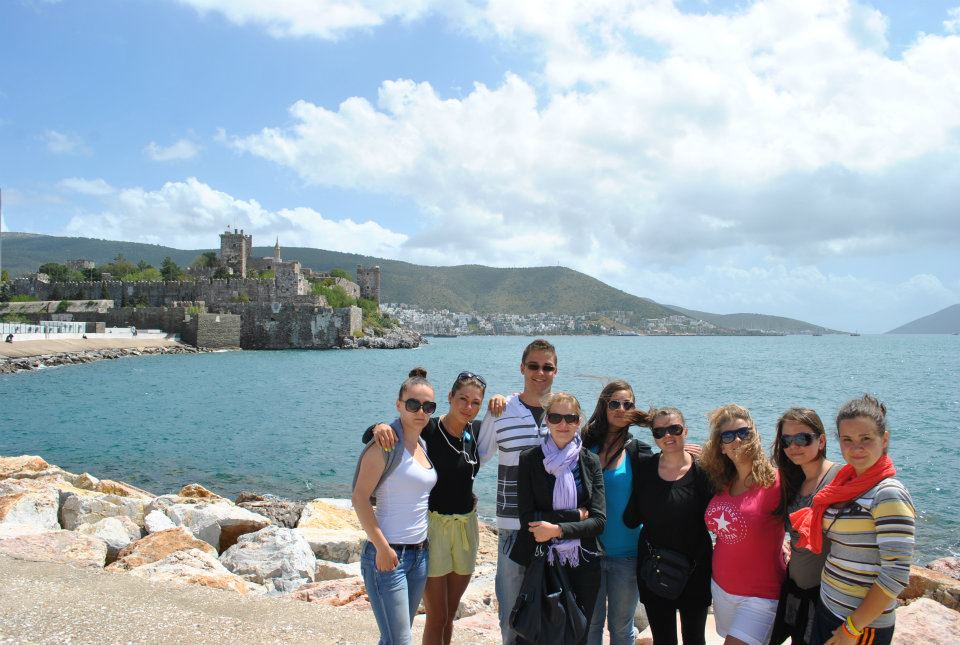 Kristína Balúnová a Peter Huray krátkodoba európska dobrovoľnícka služba - Turecko, Bodrum, 2012 (13)